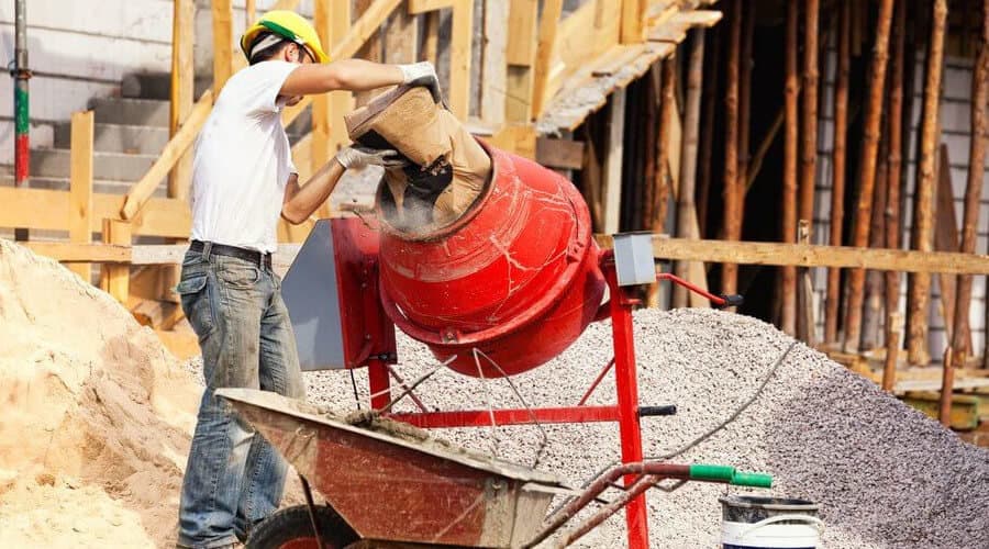 How to mix concrete