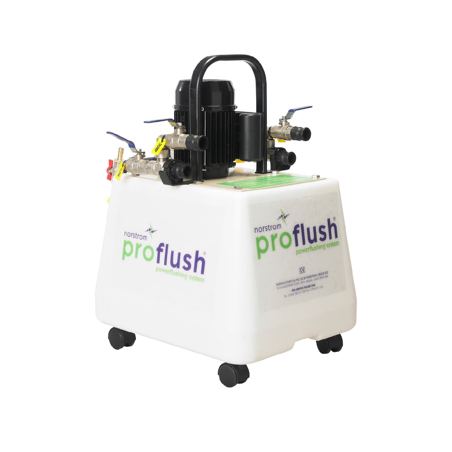 Central heating power flush